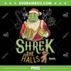 Shrek The Halls Gingy PNG, Funny Shrek Santa Christmas PNG, Movies Christmas PNG Shrek The Halls Gingy PNG, Funny Shrek Santa Christmas PNG, Movies Christmas PNG