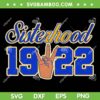 Sigma Gamma Rho Sisterhood SVG PNG, Sisterhood 1922 SVG, SGRho Sigma 1922 DXF SVG PNG EPS