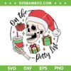 Skeleton On The Petty List SVG PNG, Skull Santa Coffee Christmas SVG, Skeleton Santa DXF SVG PNG EPS Skeleton On The Petty List SVG PNG, Skull Santa Coffee Christmas SVG, Skeleton Santa DXF SVG PNG EPS
