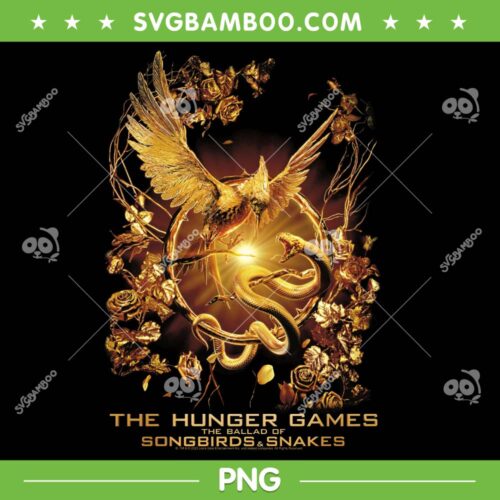 The Ballad Of Songbirds And Snakes Movie Poster PNG, The Hunger Games PNG, Hunger Games Logo PNG