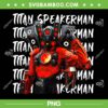 Titan Speakerman PNG, Cameraman TVman Skibidi Toilet Meme Game PNG, Game Over Poster PNG