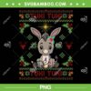 Tuki Tuki Donkey Ugly Xmas PNG, Mi Burrito Sabanero Mexican PNG, Christmas Donkey PNG