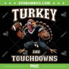 Turkey And Touchdowns PNG, Touchdowns Turkey Football PNG, Thanksgiving American Football PNG Turkey And Touchdowns PNG, Touchdowns Turkey Football PNG, Thanksgiving American Football PNG