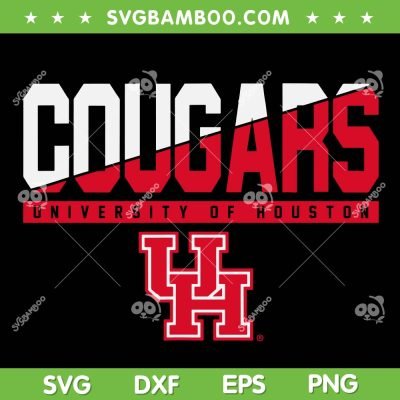 University Of Houston Cougars SVG PNG, NCAA Houston University SVG, Houston Cougars Logo DXF SVG PNG EPS University Of Houston Cougars SVG PNG, NCAA Houston University SVG, Houston Cougars Logo DXF SVG PNG EPS