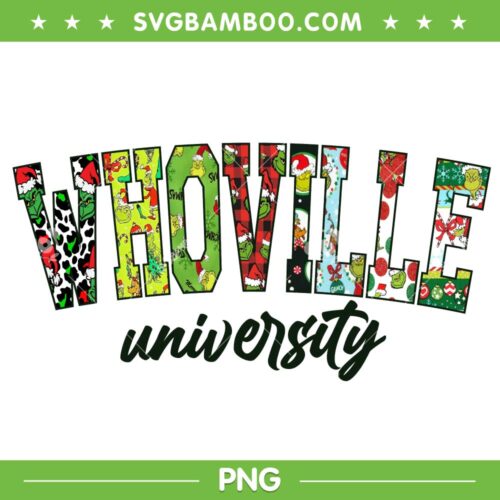 Whoville University PNG, Grinch Whoville University PNG, Grinchmas Est 1975 Whoville PNG
