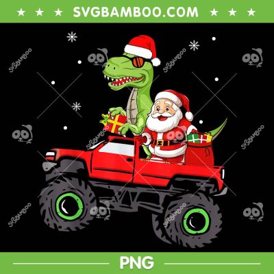 Santa Truck Dinosaur PNG, Monster Truck And T Rex Christmas PNG, Christmas Dinosaur PNG Santa Truck Dinosaur PNG, Monster Truck And T Rex Christmas PNG, Christmas Dinosaur PNG