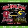 Alabama Vs Michigan Rose Bowl 2023 2024 SVG, CFP Semi Football 2024 SVG, Rose Bowl 2024 DXF SVG PNG EPS Alabama Vs Michigan Rose Bowl 2023 2024 SVG, CFP Semi Football 2024 SVG, Rose Bowl 2024 DXF SVG PNG EPS