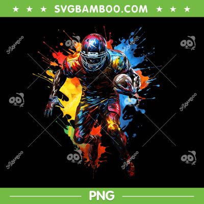 American Football Player Paint PNG, Colorful American Football PNG, NFL Football Team PNG American Football Player Paint PNG, Colorful American Football PNG, NFL Football Team PNG