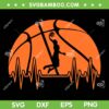 Basketball Heartbeat SVG PNG, Basketball Player SVG, Basketball Fans Lover DXF SVG PNG EPS Basketball Heartbeat SVG PNG, Basketball Player SVG, Basketball Fans Lover DXF SVG PNG EPS
