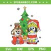 Bluey Merry Christmas SVG PNG, Bluey Dad Mom Christmas Tree SVG, Cute Bluey Santa DXF SVG PNG EPS Bluey Merry Christmas SVG PNG, Bluey Dad Mom Christmas Tree SVG, Cute Bluey Santa DXF SVG PNG EPS