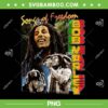 Bob Marley Freedom Vintage PNG, Reggae Music By Rock PNG, Songs Of Freedom Bob Marley PNG