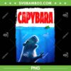 Classic Capybara Paws PNG, Capybaras Kawai PNG, Cute Capybara PNG