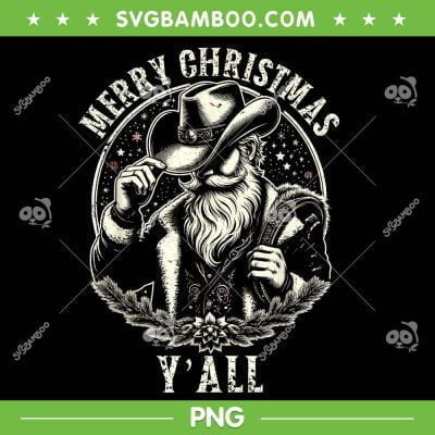 Cowboy Santa Claus Merry Christmas Y'all PNG, Santa Western Country PNG, Xmas Yall PNG Cowboy Santa Claus Merry Christmas Y'all PNG, Santa Western Country PNG, Xmas Yall PNG