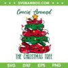 Crocin' Around The Christmas Tree SVG PNG, Crocs Christmas Tree SVG, Funny Holiday Crocs DXF SVG PNG EPS