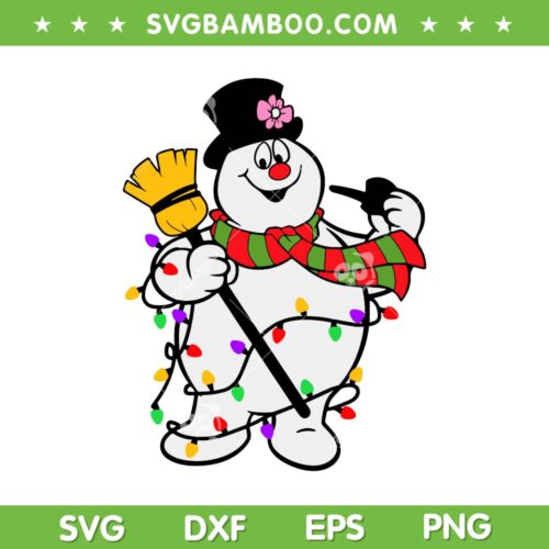 Cute Frosty Snowman SVG PNG, Funny Christmas Snowmen SVG, Snowman Merry Xmas DXF SVG PNG EPS