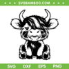 Cute Highland Cow SVG PNG, Cow Sitting SVG, Baby Highland Cow DXF SVG PNG EPS Cute Highland Cow SVG PNG, Cow Sitting SVG, Baby Highland Cow DXF SVG PNG EPS