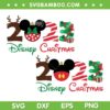 Disney Christmas 2023 SVG PNG, Mickey And Friends Merry Christmas SVG, Christmas Holiday Season DXF SVG PNG EPS