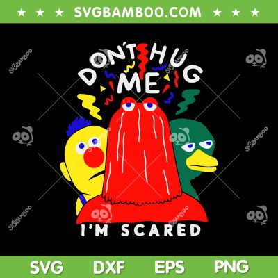 Don't Hug Me Im Scared SVG PNG, The Horror Comedy TV Show SVG, Characters In Movie Dont Hug Me Im Scared DXF SVG PNG EPS
