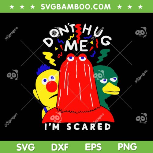 Don't Hug Me Im Scared SVG PNG, The Horror Comedy TV Show SVG, Characters In Movie Dont Hug Me Im Scared DXF SVG PNG EPS
