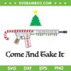Funny Christmas Gun SVG PNG, Candy Cane Gun SVG, Come And Take It DXF SVG PNG EPS Funny Christmas Gun SVG PNG, Candy Cane Gun SVG, Come And Take It DXF SVG PNG EPS