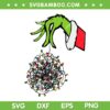 Grinch Hand Christmas Lights SVG PNG, Ornament Christmas Lights SVG, Grinchmas Hand DXF SVG PNG EPS
