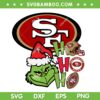 Grinch Ho Ho Ho 49ers SVG PNG, Christmas San Francisco 49ers SVG, Grinchmas 49ers DXF SVG PNG EPS Grinch Ho Ho Ho 49ers SVG PNG, Christmas San Francisco 49ers SVG, Grinchmas 49ers DXF SVG PNG EPS
