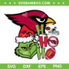 Grinch Ho Ho Ho Arizona Cardinals SVG, Grinch NFL Teams SVG, Christmas Arizona Cardinals DXF SVG PNG EPS