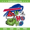 Grinch Ho Ho Ho Buffalo Bills SVG PNG, Christmas Buffalo Bills SVG, NFL Christmas DXF SVG PNG EPS