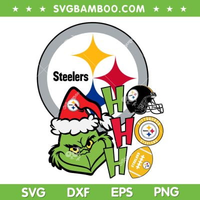 Grinch Hohoho Pittsburgh Steelers SVG PNG, Christmas Pittsburgh Steelers SVG, NFL Football Christmas DXF SVG PNG EPS Grinch Hohoho Pittsburgh Steelers SVG PNG, Christmas Pittsburgh Steelers SVG, NFL Football Christmas DXF SVG PNG EPS