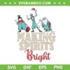 Haunted Mansion Merry Christmas SVG PNG, Horror Movie Making Spirits Bright SVG, Hitchhiking Ghosts DXF SVG PNG EPS Haunted Mansion Merry Christmas SVG PNG, Horror Movie Making Spirits Bright SVG, Hitchhiking Ghosts DXF SVG PNG EPS