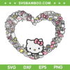 Hello Kitty Heart Favorite Things SVG PNG, Hello Kitty Valentine Heart SVG, Kawaii Kitty Cat DXF SVG PNG EPS Hello Kitty Heart Favorite Things SVG PNG, Hello Kitty Valentine Heart SVG, Kawaii Kitty Cat DXF SVG PNG EPS