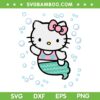 Hello Kitty Mermaid SVG PNG, Hello Kitty Ariel SVG, Kawaii Kitty Mermaid DXF SVG PNG EPS Hello Kitty Mermaid SVG PNG, Hello Kitty Ariel SVG, Kawaii Kitty Mermaid DXF SVG PNG EPS