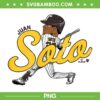 Juan Soto San Diego Caricature PNG, Juan Soto Baseball Players PNG, MLB Baseball Team PNG