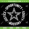 Justice Opportunity Equity Freedom SVG, NFL Justice SVG, Dallas Cowboys Mike Tomlin Quote DXF SVG PNG EPS Justice Opportunity Equity Freedom SVG, NFL Justice SVG, Dallas Cowboys Mike Tomlin Quote DXF SVG PNG EPS