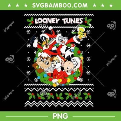 Looney Tunes Looney Christmas Ugly PNG, Looney Toons Christmas PNG, Ugly Looney Tunes Sweater PNG Looney Tunes Looney Christmas Ugly PNG, Looney Toons Christmas PNG, Ugly Looney Tunes Sweater PNG