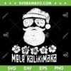 Mele Kalikimaka Christmas SVG PNG, Hawaiian Santa SVG, Retro Mele Kalikimaka Santa DXF SVG PNG EPS Mele Kalikimaka Christmas SVG PNG, Hawaiian Santa SVG, Retro Mele Kalikimaka Santa DXF SVG PNG EPS