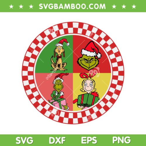 Merry Grinchmas Xmas Holiday SVG PNG, Grinchmas Cindy Lou Max Dog SVG, Vibes Merry Grinch Christmas DXF SVG PNG EPS