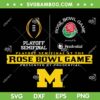 Michigan Wolverines Rose Bowl 2024 SVG, Michigan Rose Bowl Game 2024 SVG, Michigan Football DXF SVG PNG EPS Michigan Wolverines Rose Bowl 2024 SVG, Michigan Rose Bowl Game 2024 SVG, Michigan Football DXF SVG PNG EPS