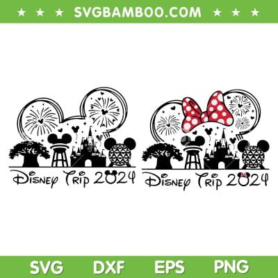 Mickey And Minnie Family Vacation 2024 SVG, Disney Trip 2024 SVG, Mickey Minnie Family Trip DXF SVG PNG EPS Mickey And Minnie Family Vacation 2024 SVG, Disney Trip 2024 SVG, Mickey Minnie Family Trip DXF SVG PNG EPS