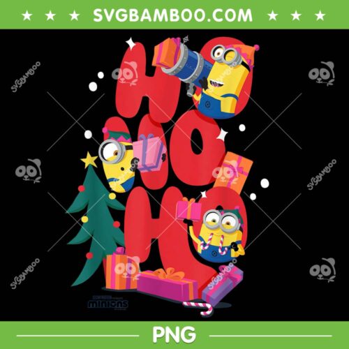 Minions Ho Ho Ho PNG, Ho Ho Ho Bob Minions Christmas PNG, Cartoon Character PNG