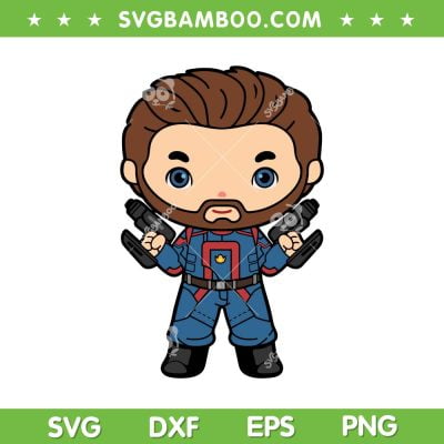 Peter Quill Chibi SVG PNG, Guardian Of The Galaxy Peter Quill SVG, Peter Quill Superhero DXF SVG PNG EPS Peter Quill Chibi SVG PNG, Guardian Of The Galaxy Peter Quill SVG, Peter Quill Superhero DXF SVG PNG EPS