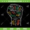 Power Fist Hand SVG PNG, Inspiring Black Leaders SVG, Black History Hand DXF SVG PNG EPS Power Fist Hand SVG PNG, Inspiring Black Leaders SVG, Black History Hand DXF SVG PNG EPS