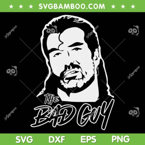Razor Ramon The Bad Guy SVG PNG, Vintage WWE Bad Guy SVG, Hall Of Fame DXF SVG PNG EPS