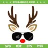 Reindeer Face Glasses SVG PNG, Christmas Reindeer Sunglasses SVG, Reindeer With Sunglasses DXF SVG PNG EPS Reindeer Face Glasses SVG PNG, Christmas Reindeer Sunglasses SVG, Reindeer With Sunglasses DXF SVG PNG EPS