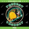 Retro Tacocat PNG, Spelled Backward Is Tacocat PNG, Tacocat Tacocat Cat PNG