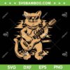 Rock Cat Playing Guitar SVG PNG, Rock Kitty Guitar SVG, Cat With Guitar DXF SVG PNG EPS Rock Cat Playing Guitar SVG PNG, Rock Kitty Guitar SVG, Cat With Guitar DXF SVG PNG EPS