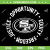 San Francisco 49ers NFL Justice SVG, Justice Opportunity Equity 49ers SVG, Trending NFL Teams DXF SVG PNG EPS San Francisco 49ers NFL Justice SVG, Justice Opportunity Equity 49ers SVG, Trending NFL Teams DXF SVG PNG EPS