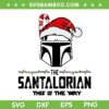 Santalorian This Is The Way SVG PNG, Mandalorian Santa Hat SVG, Darth Vader Santa DXF SVG PNG EPS Santalorian This Is The Way SVG PNG, Mandalorian Santa Hat SVG, Darth Vader Santa DXF SVG PNG EPS
