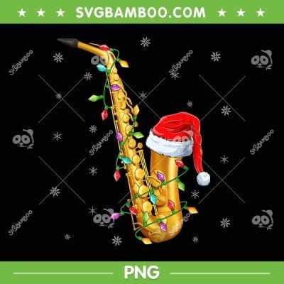 Saxophone Christmas Lights PNG, Santa Saxophone Christmas PNG, Christmas Music PNG Saxophone Christmas Lights PNG, Santa Saxophone Christmas PNG, Christmas Music PNG