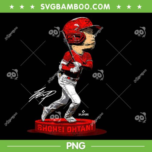 Shohei Ohtani Los Angeles Dodgers PNG, Bobblehead Ohtani PNG, Shohei Ohtani MLB Baseball PNG